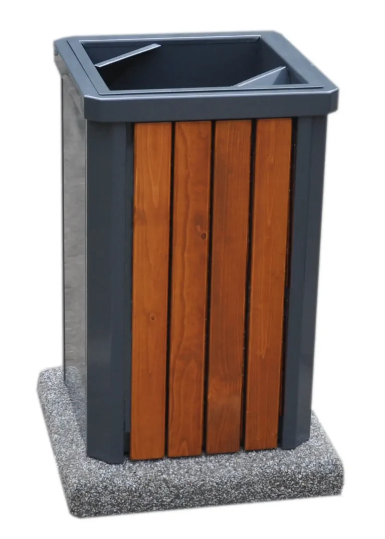 kosz wolnostojący KF2- teak