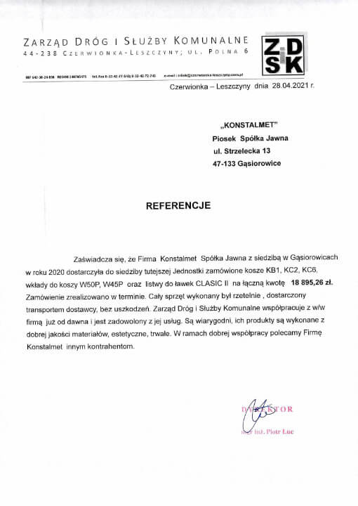 Referencja nr 11