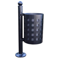 Kosz uliczny bez daszka OLIMP