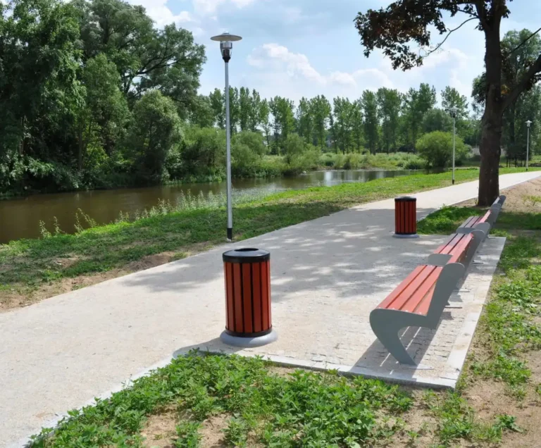 kosz KC 2, ławka MODERN kosz KC 2, ławka MODERN